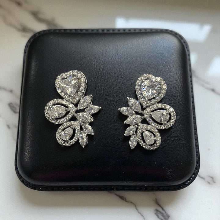 Heart shapped earrings