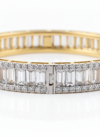 Overlapping Gemstone Silver Bracelet | Zeya Luxe Jewels