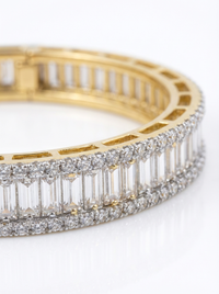 Gemstone Link Silver Bracelet | Zeya Luxe Jewels