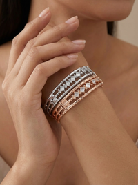 Delicate Gemstone Silver Bracelet | Zeya Luxe Jewels