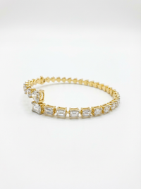 Heart Gemstone Silver Bracelet | Zeya Luxe Jewels