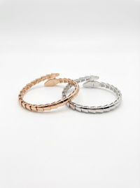 Snake Design Silver Bracelet | Zeya Luxe Jewels