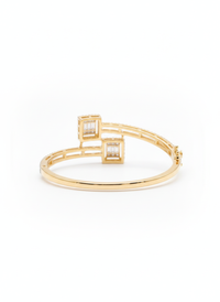 Princess Double Layered Silver Bracelet | Zeya Luxe Jewels