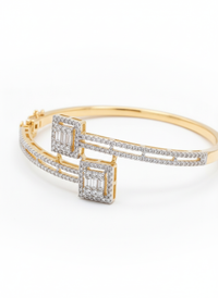 Princess Double Layered Silver Bracelet | Zeya Luxe Jewels
