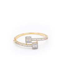 Princess Double Layered Silver Bracelet | Zeya Luxe Jewels