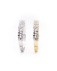 Mix Shapes Gemstone Silver Bracelet | Zeya Luxe Jewels