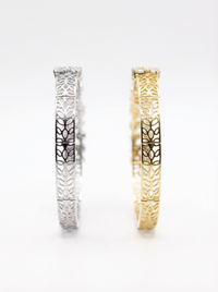 Mix Shapes Gemstone Silver Bracelet | Zeya Luxe Jewels