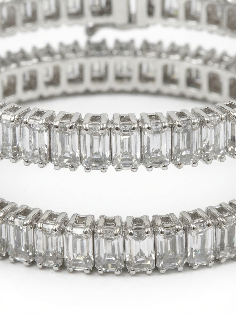 Emerald Cut Bracelet