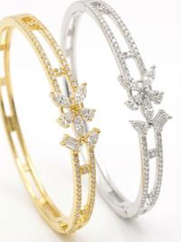 Timeless Elegance Silver Bracelet | Zeya Luxe Jewels