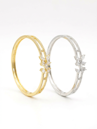 Timeless Elegance Silver Bracelet | Zeya Luxe Jewels