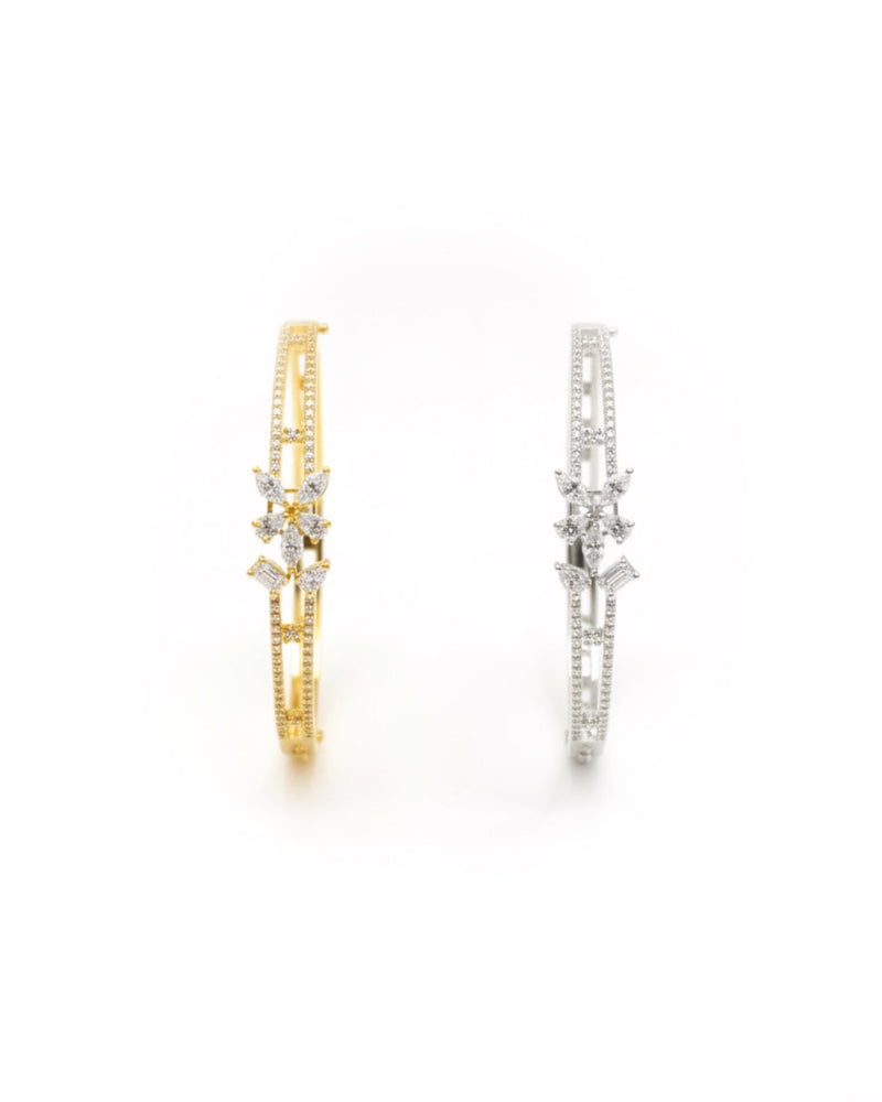 Timeless Elegance Silver Bracelet | Zeya Luxe Jewels