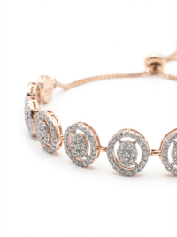 Adjustable Gemstone Silver Bracelet | Zeya Luxe Jewels