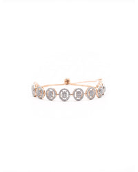 Adjustable Gemstone Silver Bracelet | Zeya Luxe Jewels