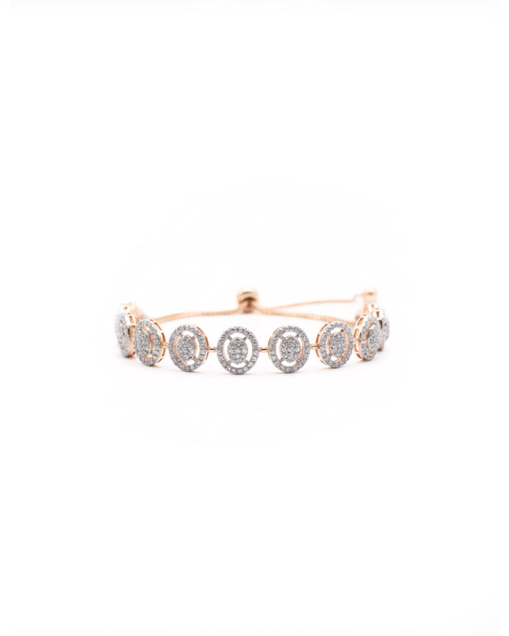 Adjustable Gemstone Silver Bracelet | Zeya Luxe Jewels