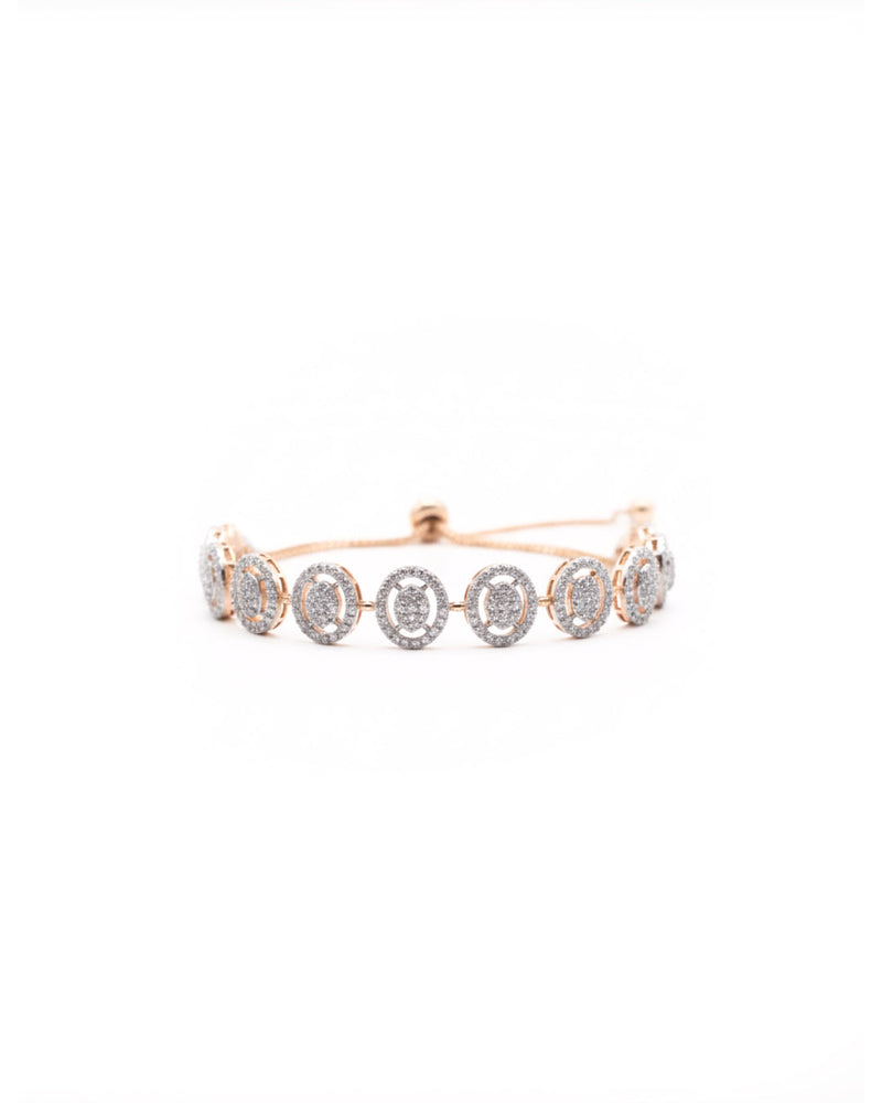 Adjustable Gemstone Silver Bracelet | Zeya Luxe Jewels
