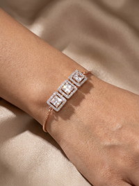 Adjustable Classic Silver Bracelet | Zeya Luxe Jewels