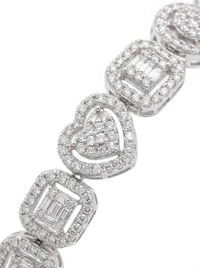 Alternate Charm Silver Bracelet | Zeya Luxe Jewels