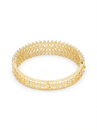 Marquise Gemstone Silver Bracelet | Zeya Luxe Jewels
