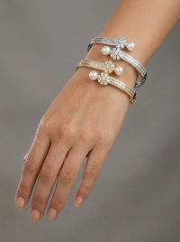 Sleek Minimalist Silver Bracelet | Zeya Luxe Jewels