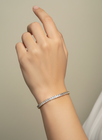 Gemstone Silver Bracelet | Zeya Luxe Jewels