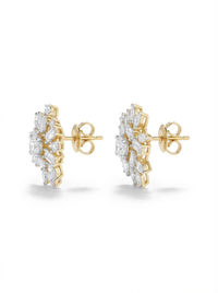 Classic Stud Silver Earrings | Zeya Luxe Jewels