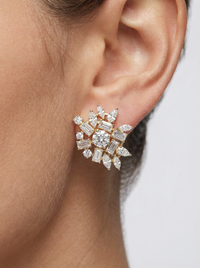 Classic Stud Silver Earrings | Zeya Luxe Jewels