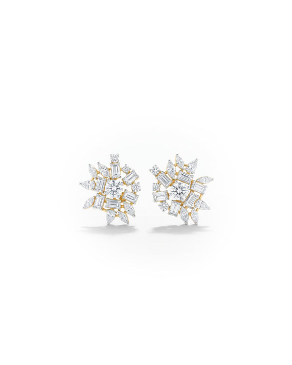 Classic Stud Silver Earrings | Zeya Luxe Jewels