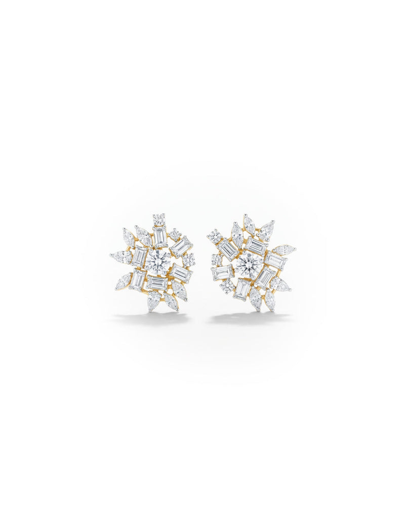 Classic Stud Silver Earrings | Zeya Luxe Jewels