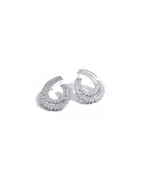 Occasion Dangler Silver Earrings | Zeya Luxe Jewels