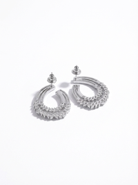 Occasion Dangler Silver Earrings | Zeya Luxe Jewels