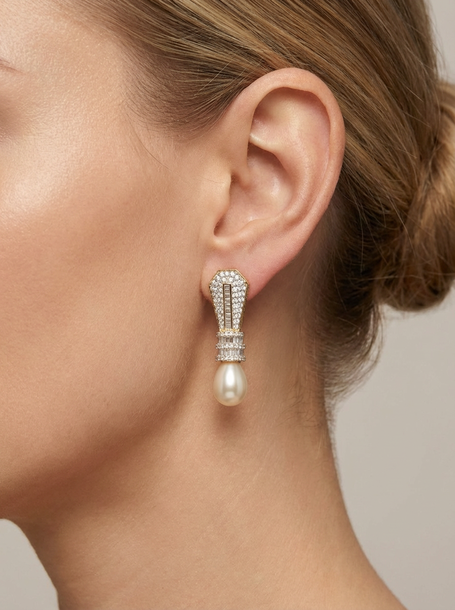 Timeless Elegance Drop Earrings