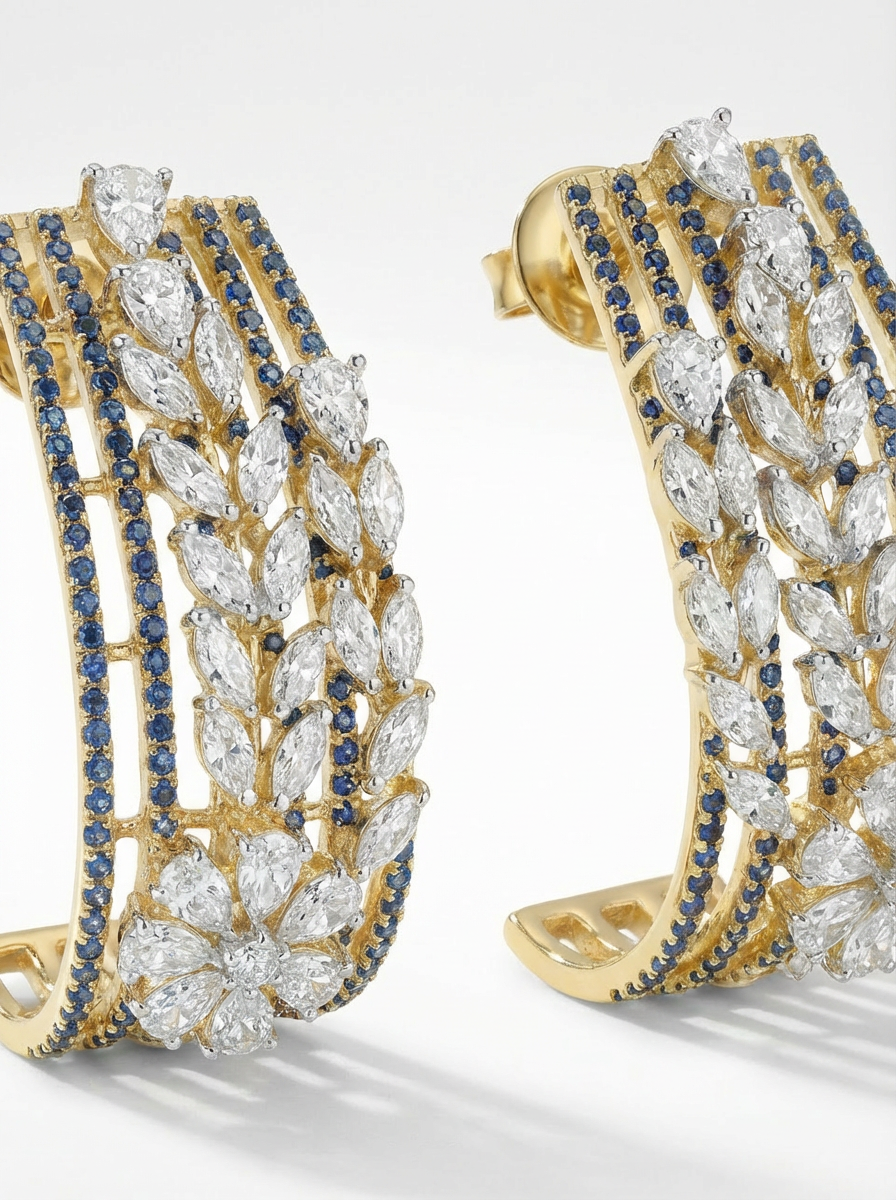 Bali with Leaf Earrings