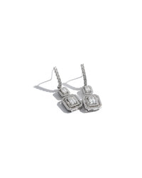 Elegance Silver Earrings | Zeya Luxe Jewels