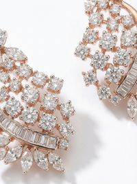 Impactful Stud Silver Earrings | Zeya Luxe Jewels