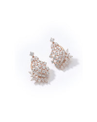 Impactful Stud Silver Earrings | Zeya Luxe Jewels