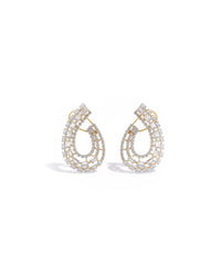 3 Lines Alternate Heavy Silver Earrings | Zeya Luxe Jewels
