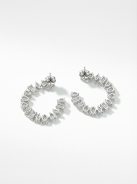 Classic Bali Silver Earrings | Zeya Luxe Jewels