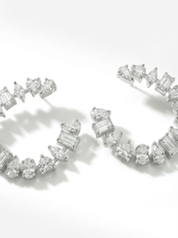 Classic Bali Silver Earrings | Zeya Luxe Jewels