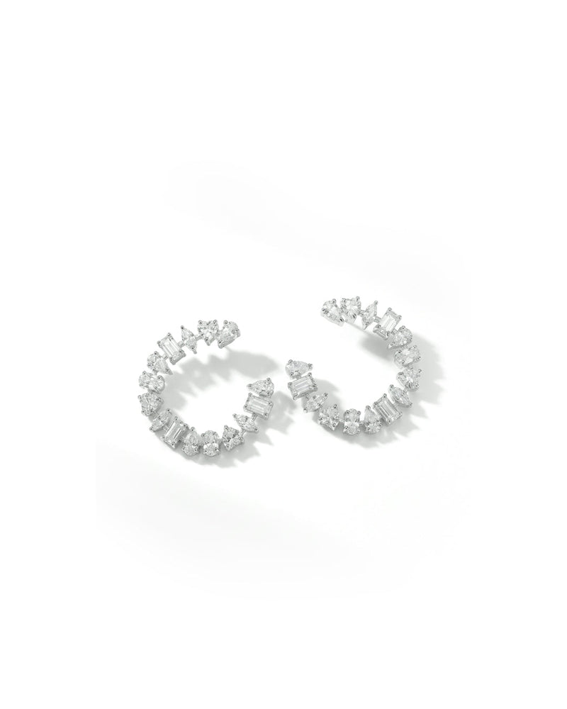 Classic Bali Silver Earrings | Zeya Luxe Jewels