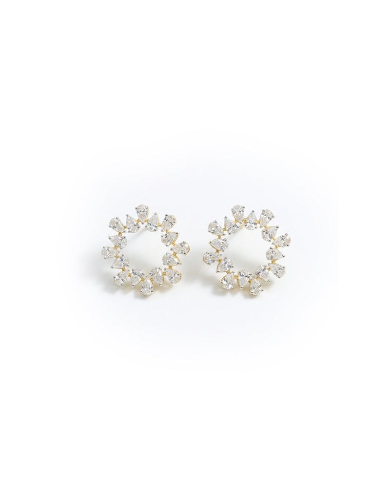Chand Bali Silver Earrings | Zeya Luxe Jewels