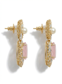 Grace in Every Look Silver Earrings | Zeya Luxe Jewels