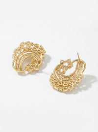 Premium Bali Silver Earrings | Zeya Luxe Jewels