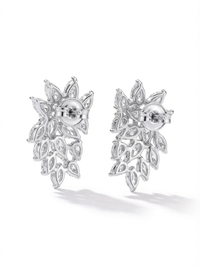 Everyday Stud Silver Earrings | Zeya Luxe Jewels