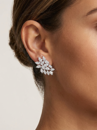 Everyday Stud Silver Earrings | Zeya Luxe Jewels
