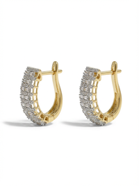 Loop Silver Earrings | Zeya Luxe Jewels