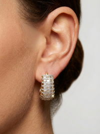 Loop Silver Earrings | Zeya Luxe Jewels