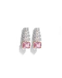 Gemstone Occasion Dangler Silver Earrings | Zeya Luxe Jewels