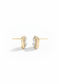 Emerald Stud Earrings