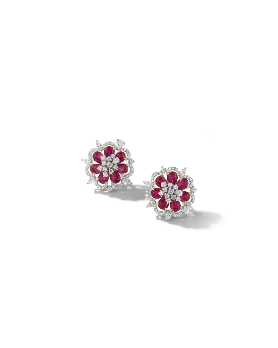 Ruby Stud Earrings
