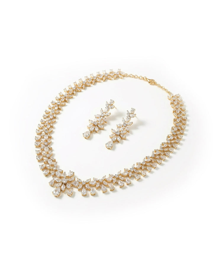 Designer Gemstone Necklace Set | Zeya Luxe Jewels
